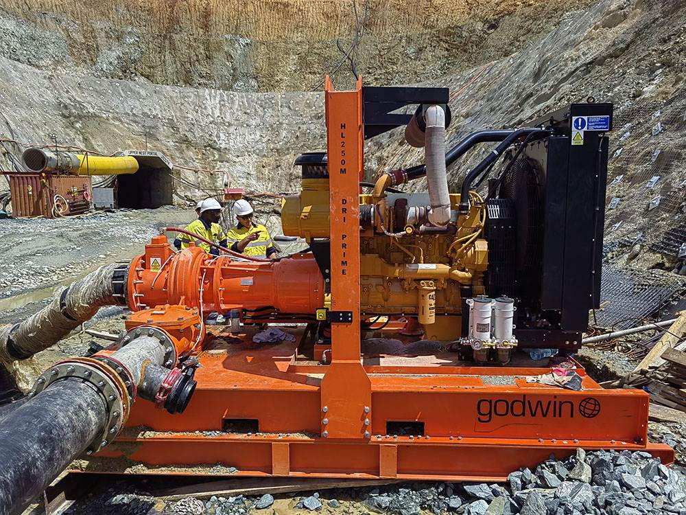 Integrated Pump Technology has delivered two Godwin HL250M diesel driven pumps to a gold mine in Tanzania, marking the brand’s debut at this major mining operation.