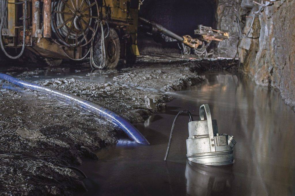 Grindex pumps are known for their rugged build and efficiency, helping mining customers maintain production and safety even in waterlogged underground conditions.